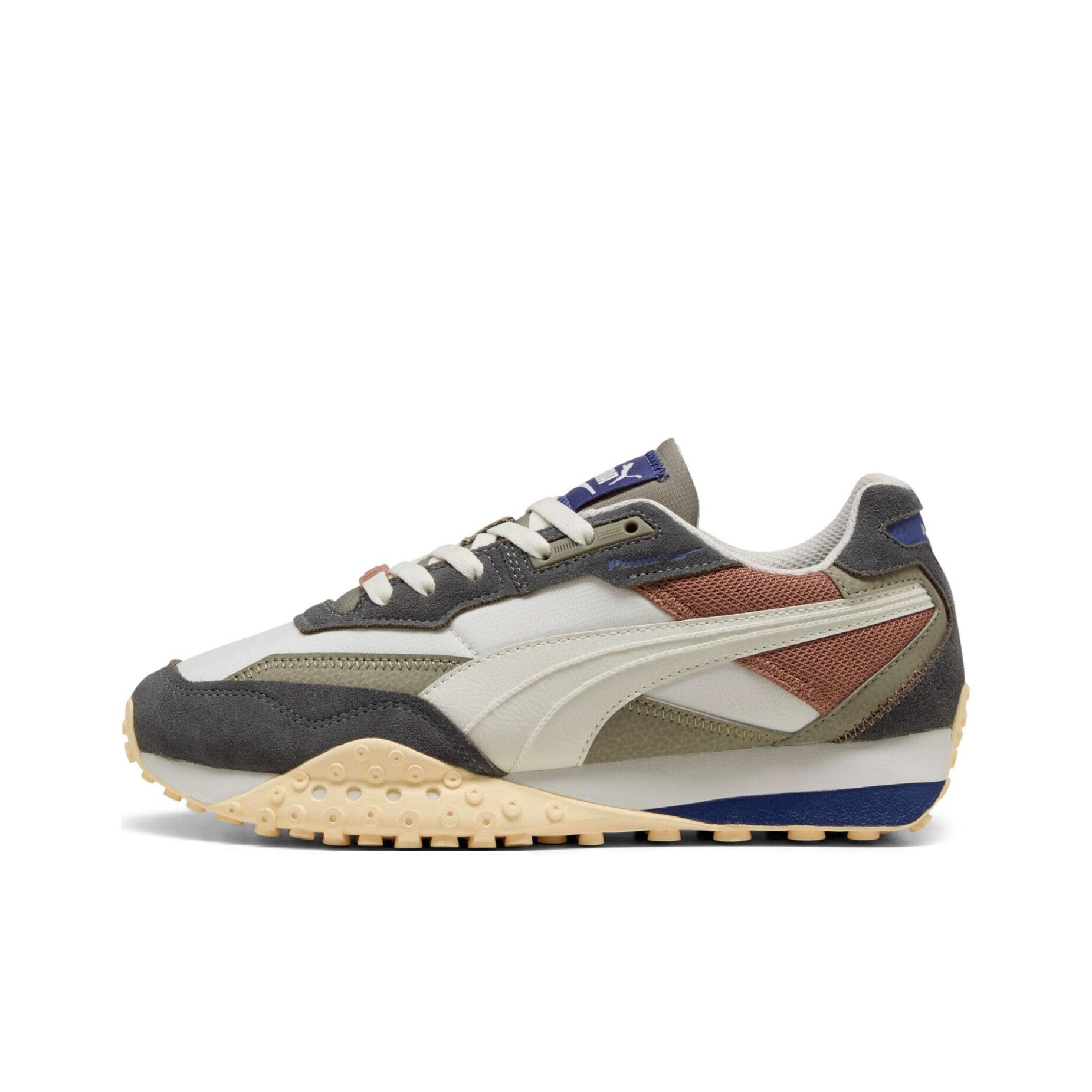 Puma Shoes Rs-X - PUMA Textile, หนังวัวแยกชิ้น, หนังเทียม รองเท้าลำลองแบบไม่หุ้มข้อ ทนต่อการเสียดสี