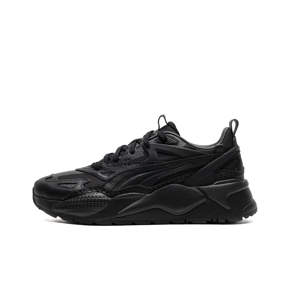 Puma Shoes Rs-X - PUMA RS X รองเท้าลำลองแบบหุ้มข้อต่ำ ยูนิเซ็กส์ สีดำ