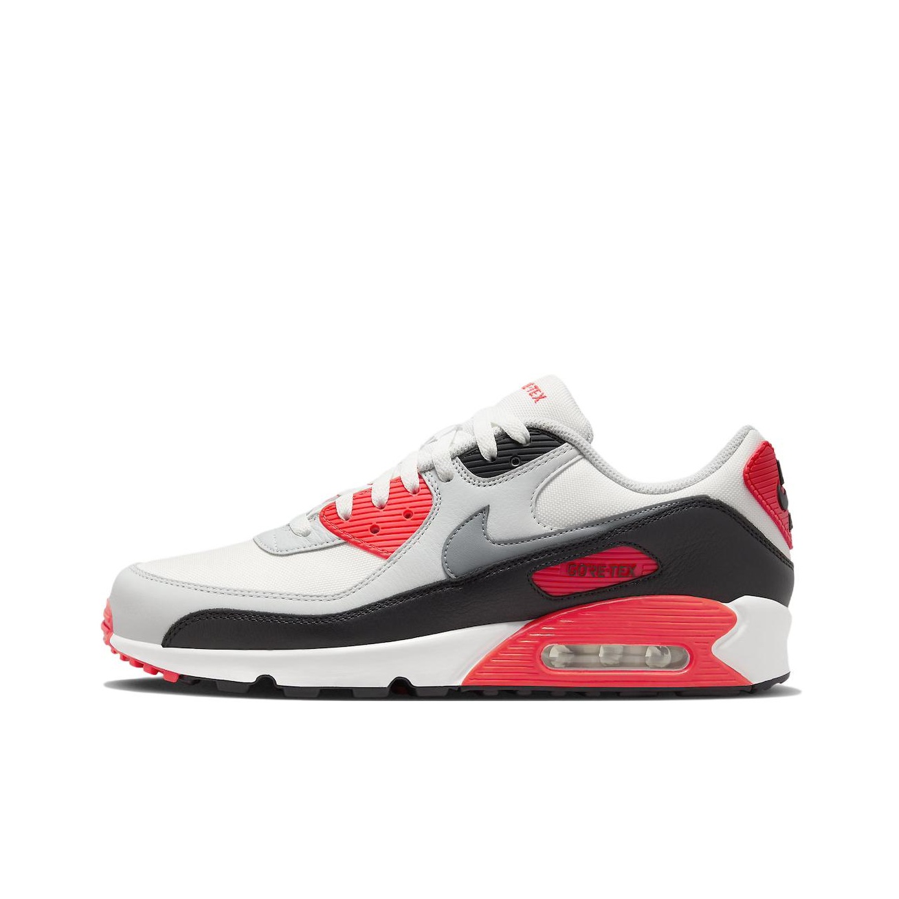 Nike Shoes Air Max 90 - ไนกี้ แอร์แม็กซ์ 90 โกเร่เท็กซ์ 'ไบรท์คริมสัน' รองเท้าลำลองหุ้มข้อต่ำ