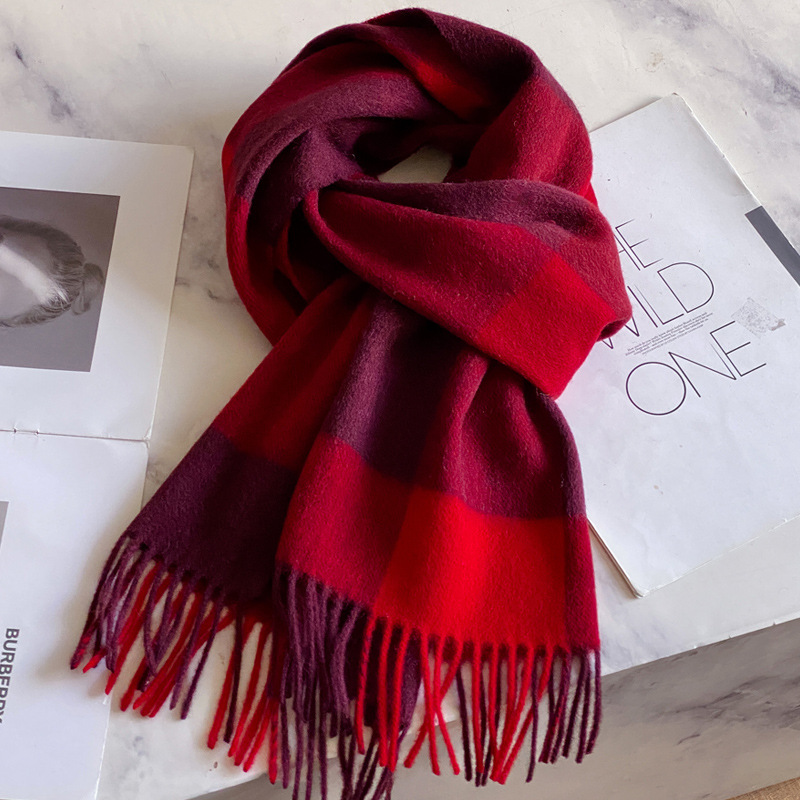 ผ้าพันคอขนสัตว์ 100% สำหรับผู้ - Wool Scarf Men บทวิจารณ์และราคา