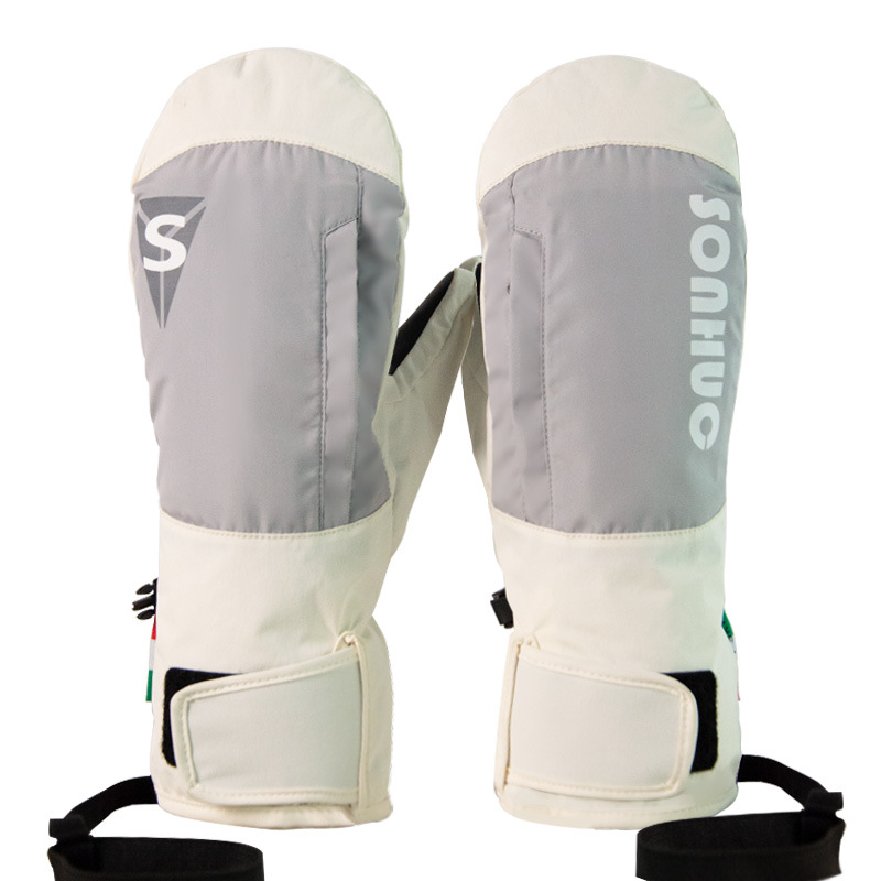 กีฬากลางแจ้งผู้ชายภูเขาถุงมือส - Snow Glove Insulated บทวิจารณ์และราคา
