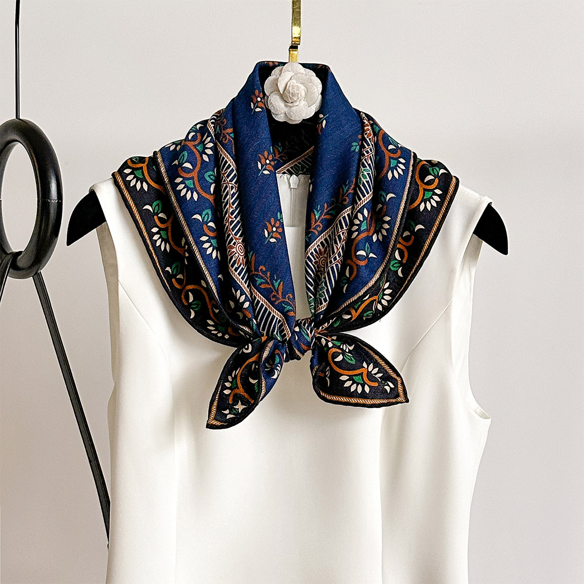 ผ้าพันคอผู้หญิง 82% ขนสัตว์ 18 - Shawl Wrap Winter บทวิจารณ์และราคา