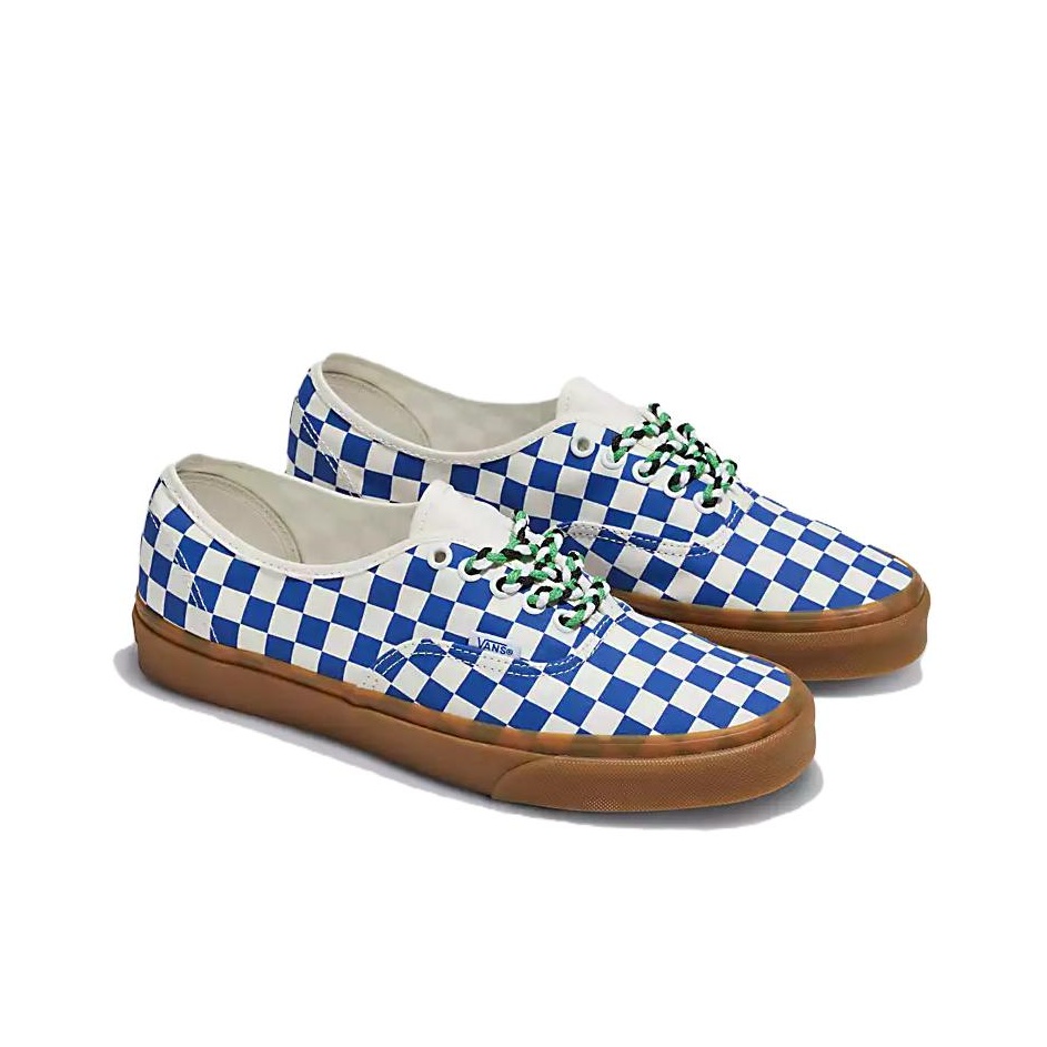 รองเท้าสเก็ตบอร์ดทรงเตี้ยลายตา - Vans Shoes Authentic บทวิจารณ์และราคา