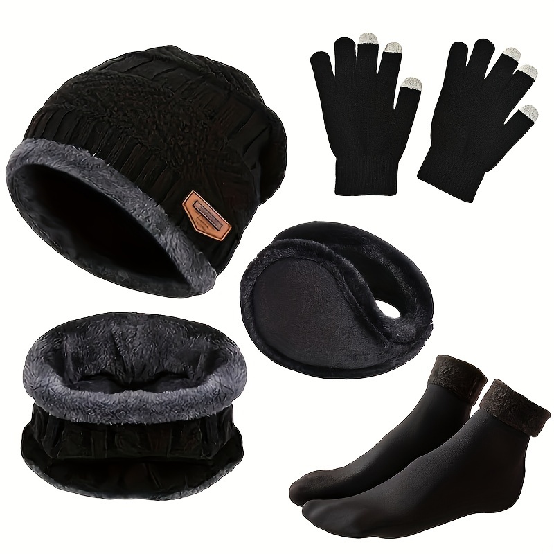 หมวกไหมพรมสำหรับผู้ชายสำหรับฤด - Wool Scarf Men บทวิจารณ์และราคา