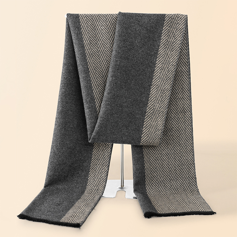 ผ้าพันคอผู้ชายสุดหรูสำหรับฤดูห - Wool Scarf Men บทวิจารณ์และราคา